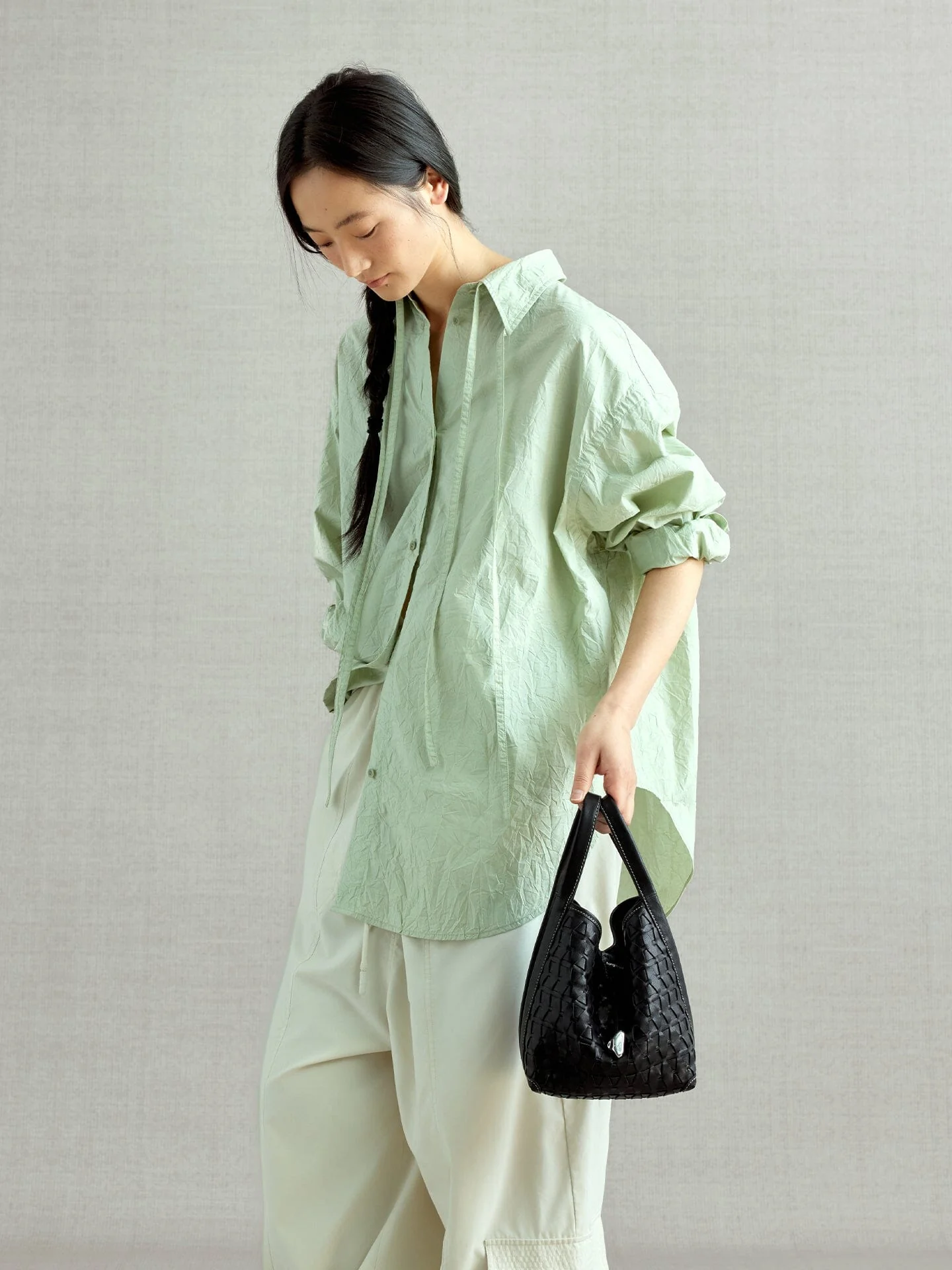 Lattice Bucket Bag - Image 3