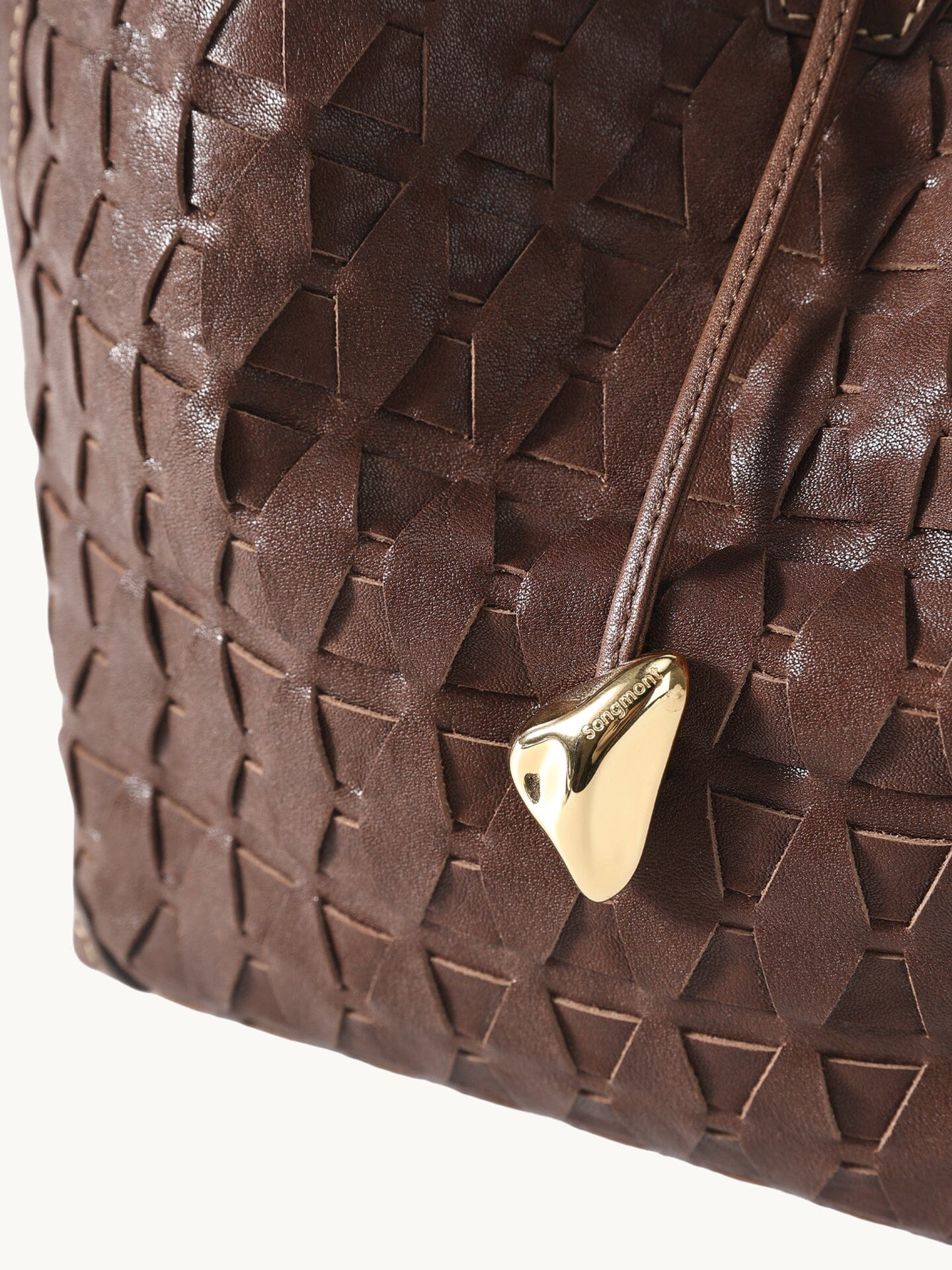Lattice Bucket Bag - Image 5