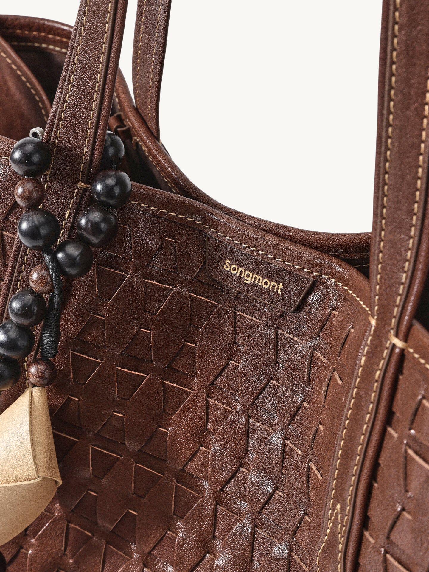 Medium Lattice Tote - Image 9