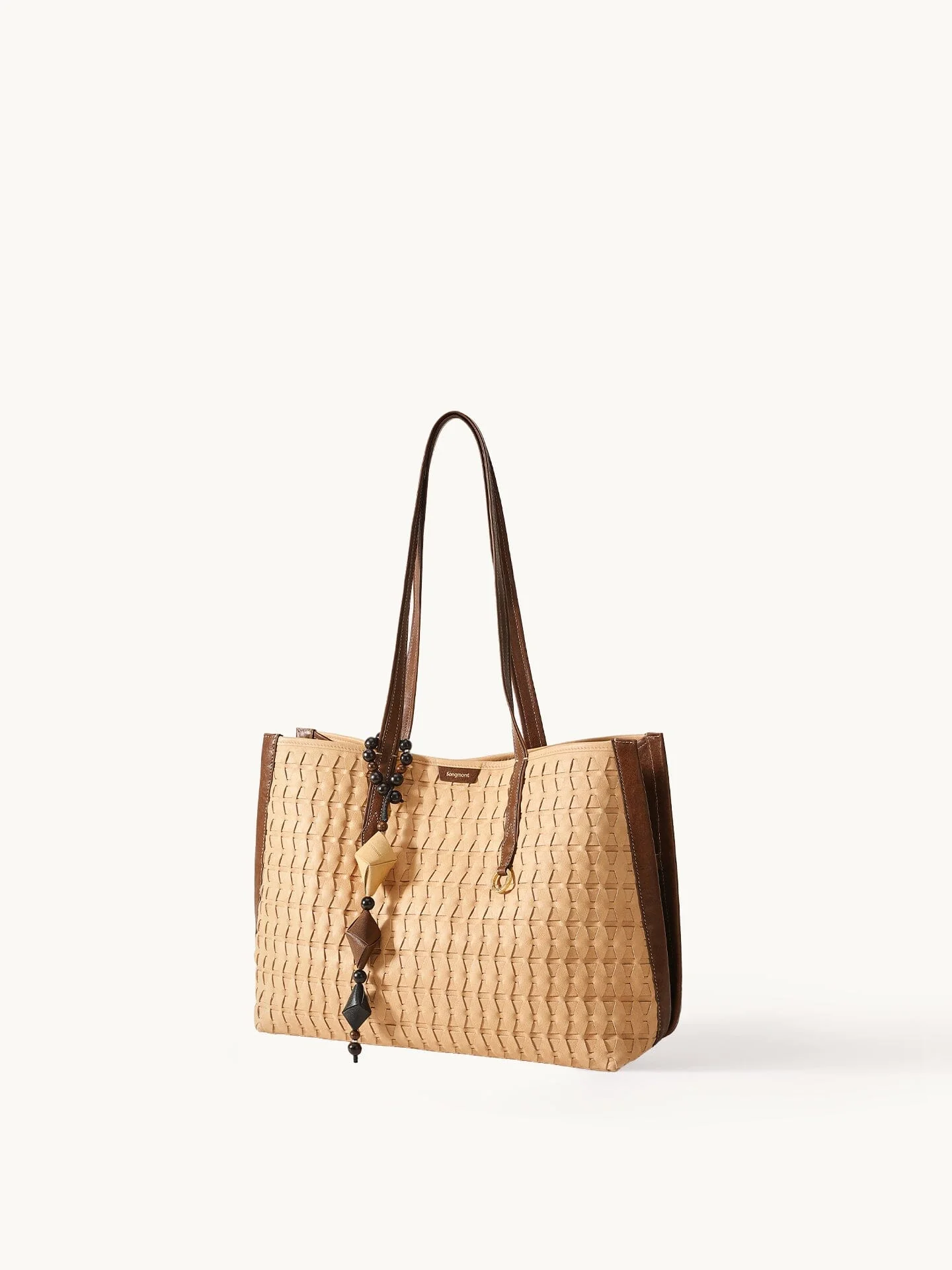 Medium Lattice Tote