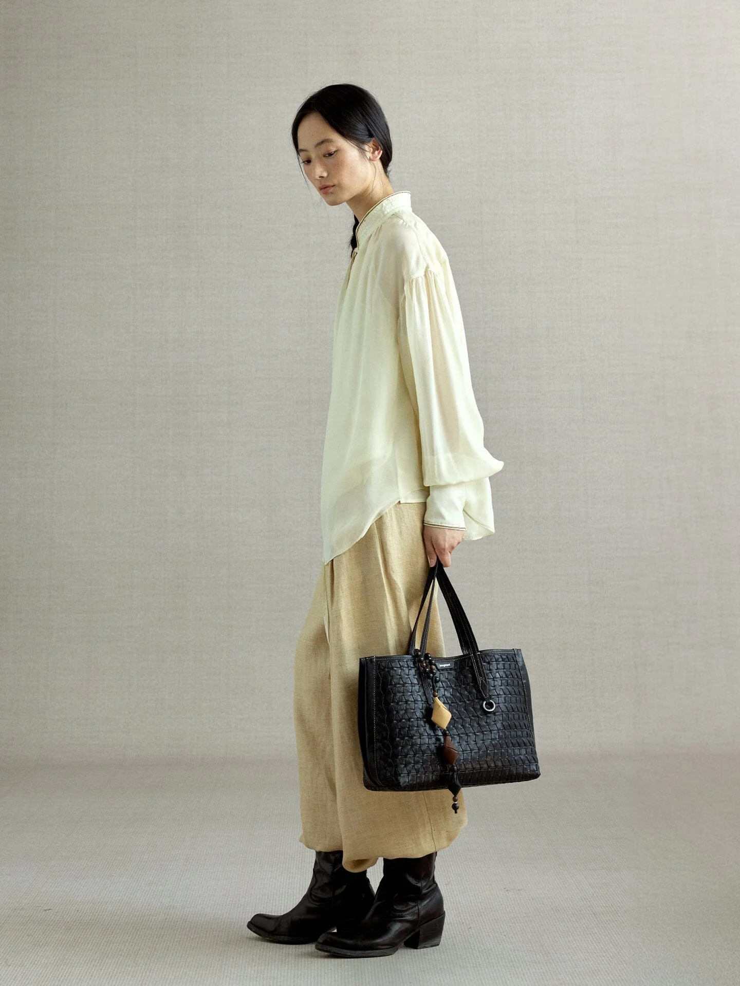 Small Lattice Tote - Image 2