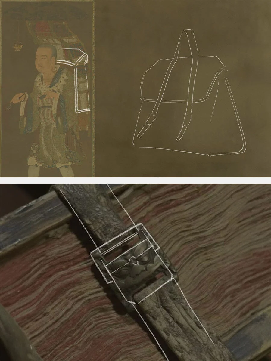 Small Shan Satchel Bag - Image 11