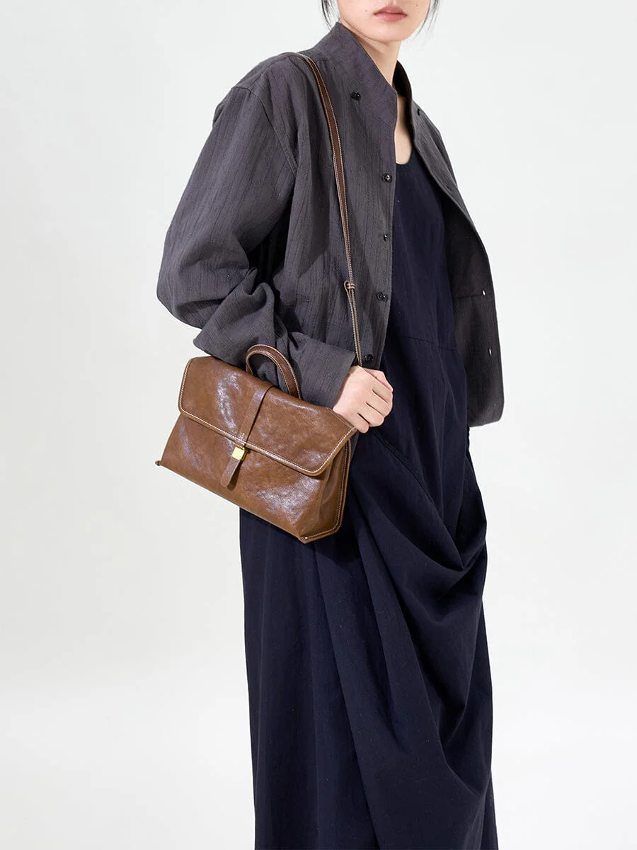 Small Shan Satchel Bag - Image 7